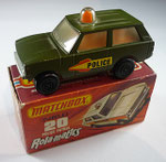 20B Police Patrol olive / Frostscheiben / Police / Rundumleuchte orange / Sitze orange / Bodenplatte unbemalt