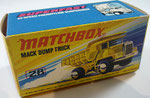 28A Mack Dump Truck J-Box