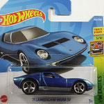 Hot Wheels 2022-202 '71 Lamborghini Miura SV / neues Modell in der Grundserie / Zweitfarbe 5/10