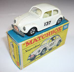 Matchbox 15A - SF VW 1500 Saloon / Stoßstange mitte Abziehbild neues Modell / Umstellung auf SF-Räder / 2. SF-Schachtel