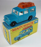 Matchbox 12C Landrover Safari / hellbraunes Gepäck