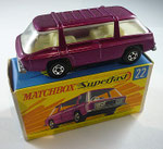 22B Freeman Intercity Commuter / lilametallic / Einrichtung elfenbein / Bodenplatte unbemalt / Bus ohne Aufkleber