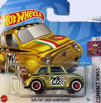 Hot Wheels 2024-117 Super Treasure Hunt / '60s Fiat 500D Modificado / neu in der Grundserie 2024 5/5