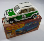 21C Renault RL5 weiß / Aufdruck Renault / Verglasung klar / Sitze braun / Bodenplatte anthrazith