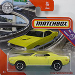 Matchbox 2020-1088-056 1970 Plymouth Cuda / D