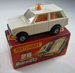 20B Police Patrol weiß / Frostscheiben / kein Aufkleber / Rundumleuchte orange / Sitze orange / Bodenplatte unbemalt