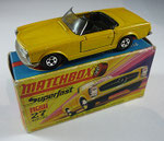 27A Mercedes 230SL gelb / Sitze schwarz / schmale SF-Räder