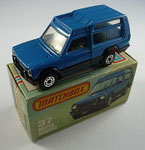 Matchbox 37E Matra Rancho blau / Bodenplatte blau