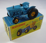 Matchbox 39 Ford Tractor / hellblau