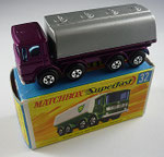 Matchbox 32A Leyland Patrol Tanker / lila-silbergrau