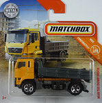 Matchbox 2018-031-1073 MAN TGS Dump Truck / neues Modell / ohne Bedruckung / B-2019