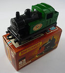 Matchbox 43C Steam Loco / grün / Aufkleber NP