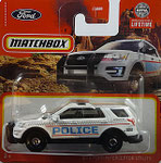 Matchbox 2023-026-1179 2016 Ford Interceptor Utility / ohne 70 Jahre Logo