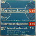 ORWO K60 Einleger blau