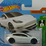 Hot Wheels 2019-174 Tesla Modell 3 / neues Modell / Erstfarbe / 1/5
