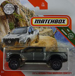 Matchbox 2020-1181-076 2016 Nissan Titan Warrior Concept / A