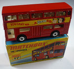 17B The Londoner Bistro Kid / rot / Bodenplatte braun