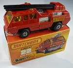 22C Blaze Buster rot / Einrichtung silber / Leiter schwarz / Scheiben gelb / Bodenplatte unbemalt