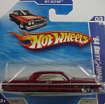 Hot Wheels 2010-159 '64 Chevy Impala / Zweitfarbe
