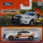 Matchbox 2022-042-0821 Ford Police Interceptor