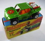 13B Baja Buggy / grün / Sitze orange / Aufkleber Blume / Auspuff rot