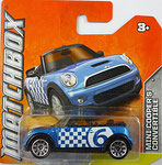 Matchbox 2012-013-822 Mini Cooper S Convertible (1. Kartenvariante aus Case A)