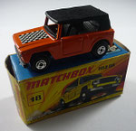 18A Field Car orange / Dach schwarz / Sitze schwarz / Schachbrettaufkleber aus TP 8