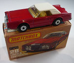 28C Lincoln Continental MK V pinkrot / Einrichtung hellbraun / Verglasung klar
