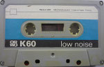 ORWO Kassette K60 VEB Chemiefaserwerk Premnitz / Gehäuse grau / 4-fach Verschraubung / ohne RMS und Stereo Aufdruck