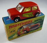29B Racing Mini hellrot /  Aufkleber 29 Rahmen grün