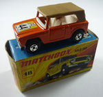18A Field Car orange / Dach hellbraun / Sitze weiß / 44 Aufkleber aus TP 8,9 & 29