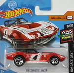 Hot Wheels 2019-173 ´69 Corvette Racer / 8/10
