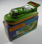 02C Rescue Hovercraft - hellgrünmetallic / Bodenplatte hellbraun / Verglasung gelb / Turbinen chrom / Aufkleber Rescue
