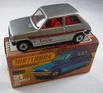 21C Renault RL5 silber / Aufdruck Le Car / Verglasung klar / Sitze rot / Bodenplatte schwarzgrau matt