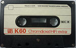 Kassette ORWO (Dessau) / Fenster groß / 5 fach Verschraubung