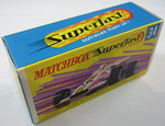 Matchbox 34A Formula 1 Racing Car H-Box