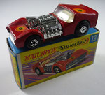 19B Road Dragster / dunkelrot / 8 Aufkleber seitlich