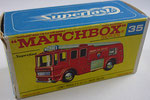 Matchbox 35A Merryweather Fire Engine G-Box