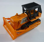 Matchbox 1986-09G Caterpillar Bulldozer / orange (Losinger - wurde für die Schweiz produziert) - BP Macau