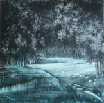 La clairière de jade 40x40