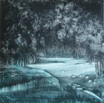 La clairière de jade 40x40
