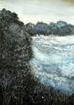 Dans l'attente du froid 70x100