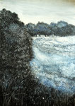 Dans l'attente du froid 70x100