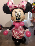 Verpackungsballon Minnie Mouse plus ca.1,30m - 27,00€