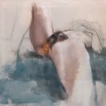 le masque 30x30 cm  collection privée