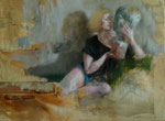La collectionneuse VI     73X50 cm collection privée
