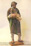 code #7 - rustico con capretto, cm 35 - € 250