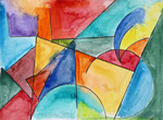 colore e disegna, an attempt, Aquarell, 2021
