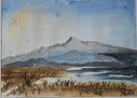 Iceland, Northcoast (early spring) Aquarell (2026)