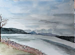 Am Starnberger See, Aquarell (2025)